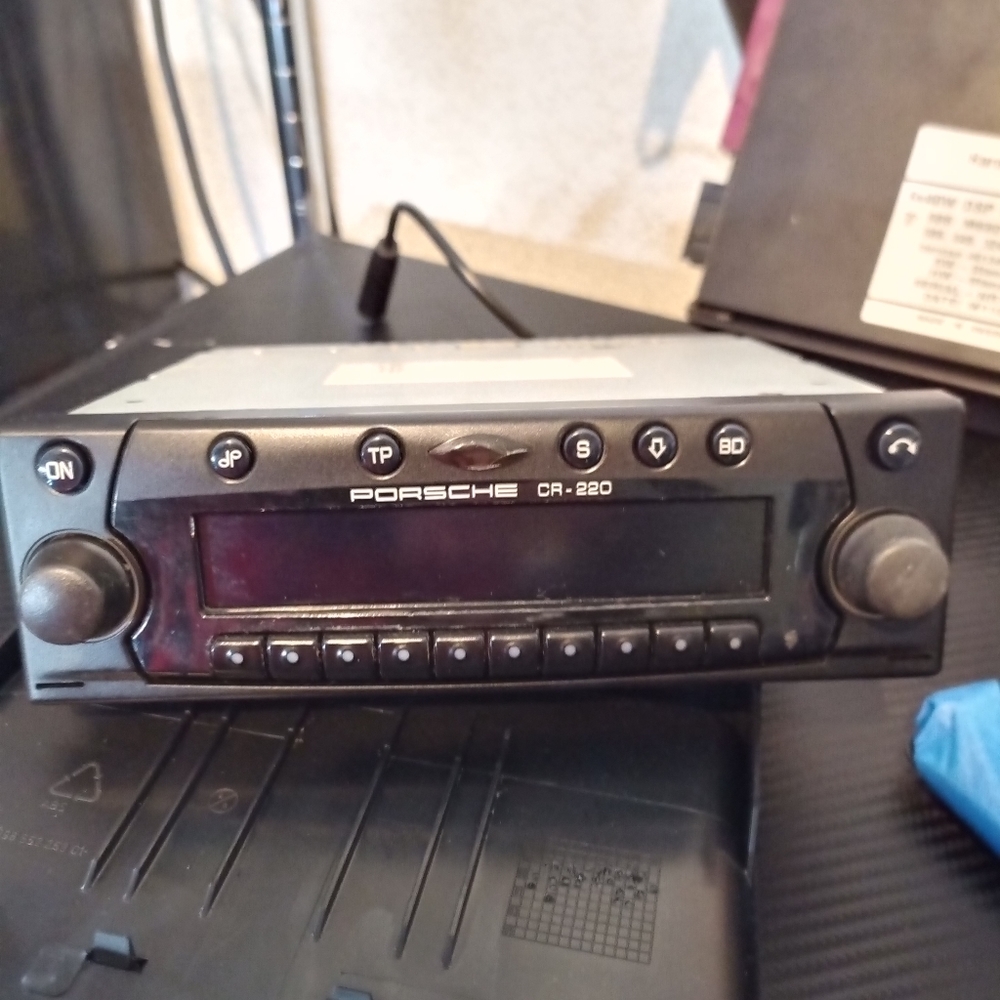 Original 2001 Porsche Bose stereo system tape player and CD player Free Shipping